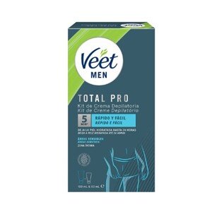 Veet Men Total Pro Depilační krémy 100ml + 50ml