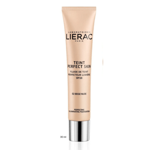 LIERAC, lehký rozjasňující podkladový krém na obličej 02 Nude Beige 30ml