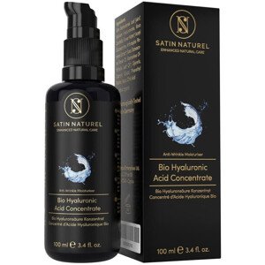 Satin Naturel Bio koncentrát s kyselinou hyaluronovou proti vráskám, 100ml