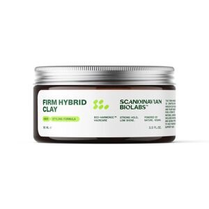 Scandinavian Biolabs Pevný hybridní jíl na vlasy Silná fixace, 90 ml