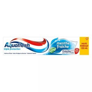 Haleon Aquafresh Triple Protection Fresh And Minty zubní pasta zubná pasta, 125 ml