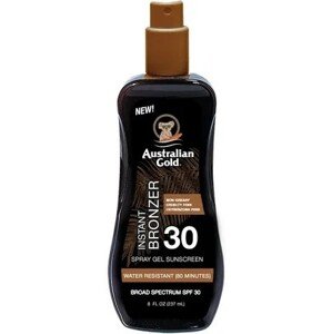 Australian Gold Spray Gel + Bronzer SPF30 237 ml