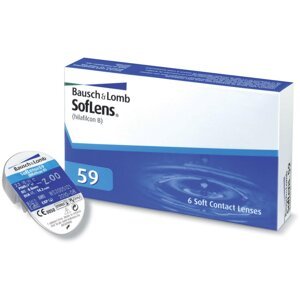 BAUSCH + LOMB SofLens 59 (6 čoček) PWR: +2.50, BC: 8.6