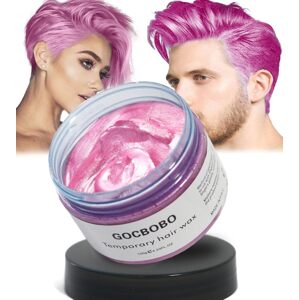 GOCBOBO Vosk pro dočasné barvení vlasů Pink 120ml