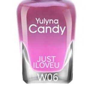 YULYNA CANDY YULYNA lak na nehty s měnící barvou růžovo-fialový W06, 7ml