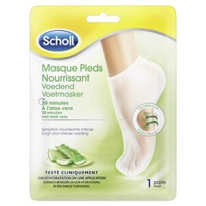 Scholl Vyživující maska na nohy s aloe vera 1 pár