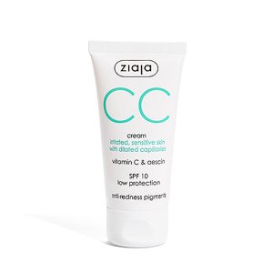 ZIAJA CC krém proti zarudnutí SPF10, 50ml