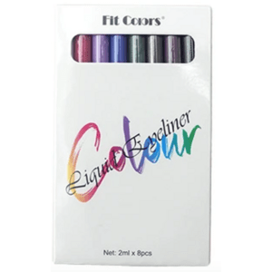 Fit Colors Tekuté oční linky různých barev 8x2ml