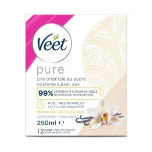 Veet Cukrová pasta na odstraňování chloupků 250ml (Výrobek je bez krabičky)