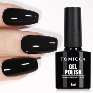 Tomicca gel polish 8ml GB13 - černý