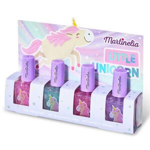 Martinelia Little Unicorn nail dětská sada laků 4x6ml