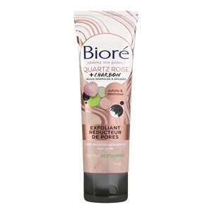 Bioré Biore Peeling Pore Reducer Rose Quartz+ dřevěné uhlí 110 ml