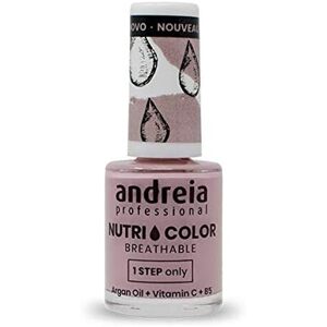 Andreia Professional NutriColor NC5 Růžová lak na nehty 10,5ml