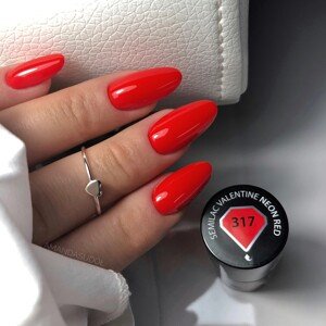 Semilac 317 Neon Red UV Gel 7ml