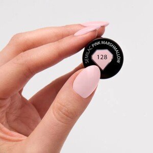 Semilac - gél lak 128 Pink Marshmallow 7ml