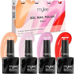 Mylee Gel Lak na nehty Color Set 4x10ml Eden