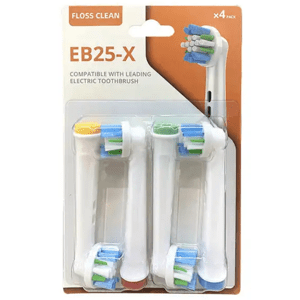 EB25-X Náhradní hlavice pro Oral-B Braun Floss Action 4ks