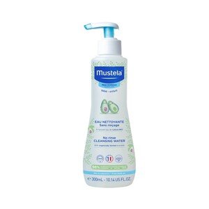 Detská bezoplachová BIO čistiaca voda s avokádom Mustela Water, 300ml