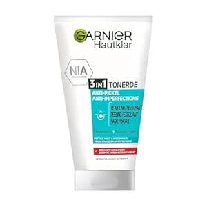 Garnier Skin Active Čistící pleťový jíl 3v1 proti pupínkům, 150 ml