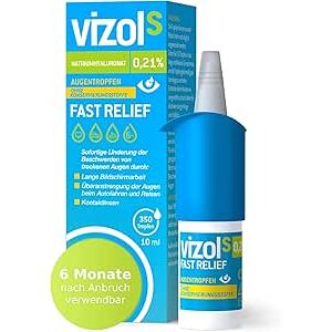 Vizol S 0,21% Fast Relief oční kapky 10ml