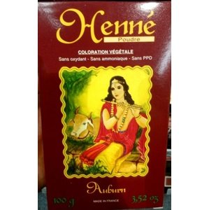 Henné Color Auburn - henna barva na vlasy, prášek - 100 g