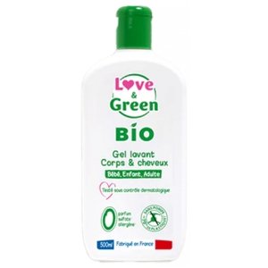 Love & Green Organic Hair & Body Wash 500 ml