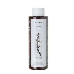 KORRES Šampon s mandlemi a lněným semínkem pro suché a poškozené vlasy, 250 ml