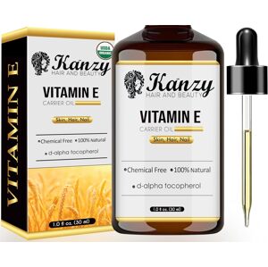 Kanzy vitamin E olej na obličej a pleť 100% přírodní, 30 ml