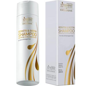 Vitamins - Keratinový šampon na vlasy s biotinem 250ml