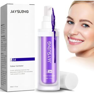 JAYSUING Fialová zubní pasta pro bělení zubů, V34 Color Corrector 30 ml