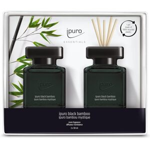 ipuro - Essentials Room Fragrance Black Bamboo 2 x 50 ml Osviežovač miestnosti