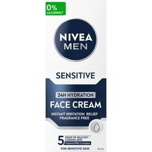 Nivea Men Hydratační pleťový krém na citlivou pleť Sensitive 75 ml