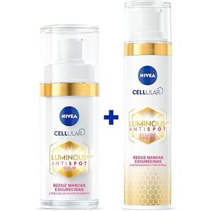 NIVEA Sada pro péči o obličej Anti Spot Fluid & Serum Cellular Luminous 630 SPF 50