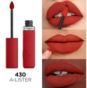 L'Oréal L'Oreal Paris Infallible Matte Resistance tekutá rtěnka 430 A-LISTER