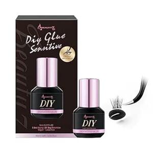 Beauty7 Samoaplikační lepidlo pro citlivé prodlužování řas 5ml