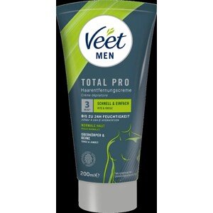 Veet MEN Depilační krém, 200 ml + škrabka