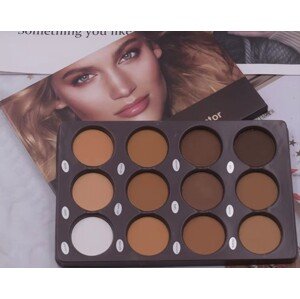 KIKO Kiko, Konturní paleta Powder Bronzer 12 barev