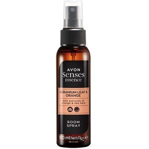AVON Senses Essence pokojový sprej pro pelargonie a pomerančové listy 100 ml