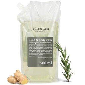 Jean & Len Náplň do mýdla na ruce a sprchového gelu 1,5 l