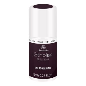 Alessandro Striplac Peel or Soak Lak 128 Rouge Noir 8 ml