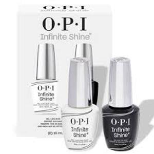 OPI Infinite Shine - Základní a vrchní lak, sada 2 x 15 ml