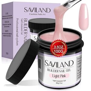 Saviland SAVILAND-Builder gel na nehty - světle růžový, 100g