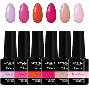 Méanail Meanail Paris Gel Nail Polish Set 6x8ml