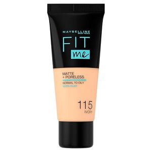 Maybelline Fit Me Foundation, Medium Coverage, odstín: 115 Ivory, 30ml