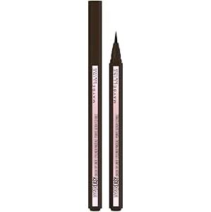Maybelline - Hyper Easy Brush Tip Eye Liner, 810 Pitch Brown, 0,6 g