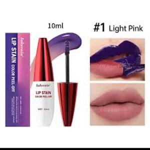 Lakerain Peel Off Lip Stain, 1 Light Pink, 10 ml