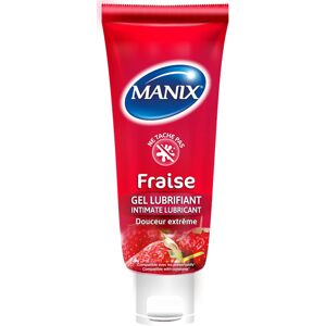 Manix Intimní lubrikační gel Jahoda 80 ml