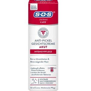 SOS krém proti pupínkům Akutní lékařská péče o obličej při akné