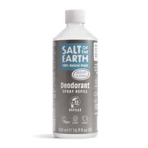 Salt Of The Earth Přírodní deodorant ve spreji pro muže Vetiver & Citrus refill 500 ml