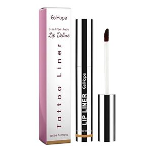 EelHope Tattoo Liner -  dlouhotrvající barvu rtů - Tmavě hnědá 5ml